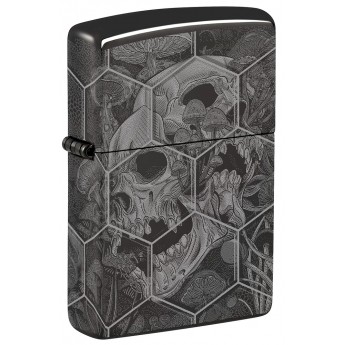 Зажигалка ZIPPO MUSHROOM SKULLS 46425