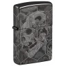 Зажигалка ZIPPO MUSHROOM SKULLS 46425